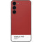 Scarlet Red Galaxy S23 Plus Skin