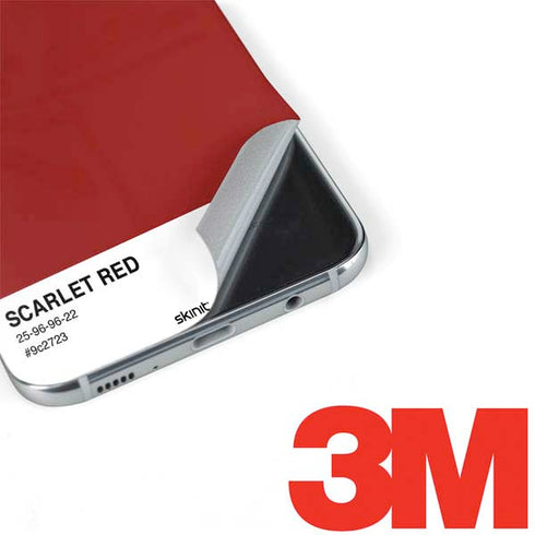 Scarlet Red Galaxy S8 Skin