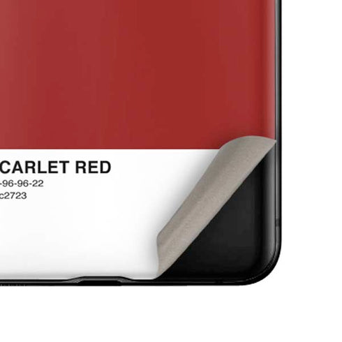 Scarlet Red Galaxy Z Flip Skin