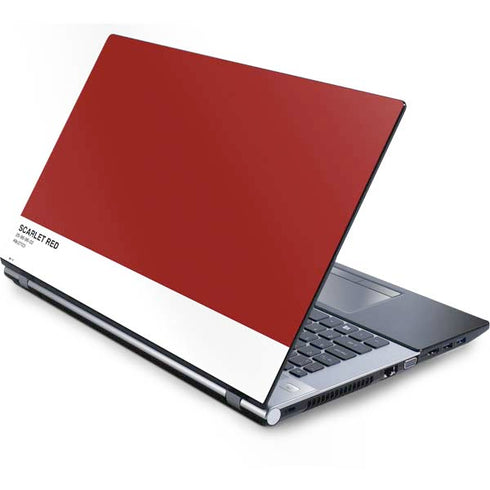 Scarlet Red Generic Laptop Skin