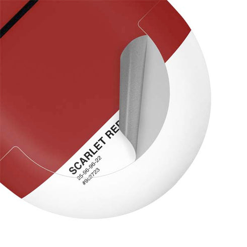 Scarlet Red Google Pixel Buds Skin