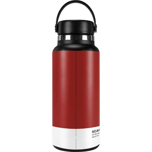 Scarlet Red Hydro Flask 32oz Wide Mouth Skin