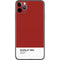 Scarlet Red iPhone 11 Pro Max Skin