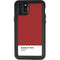 Scarlet Red iPhone 11 Pro Max Waterproof Case