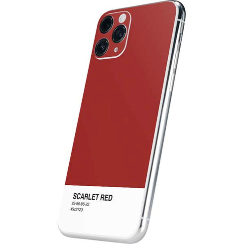 Scarlet Red iPhone 11 Pro Skin