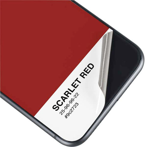 Scarlet Red iPhone 11 Skin