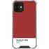 Scarlet Red iPhone 12 Clear Case