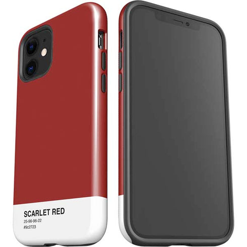 Scarlet Red iPhone 12 Impact Case