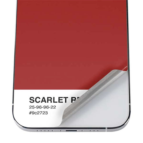 Scarlet Red iPhone 12 Pro Max Skin