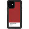Scarlet Red iPhone 12 Waterproof Case