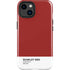 Scarlet Red iPhone 15 Plus Impact Case