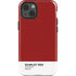 Scarlet Red iPhone 15 Impact Case