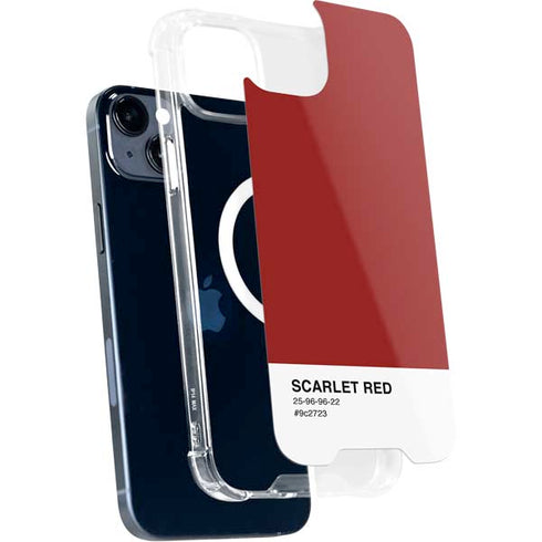 Scarlet Red iPhone 15 Plus MagSafe Case