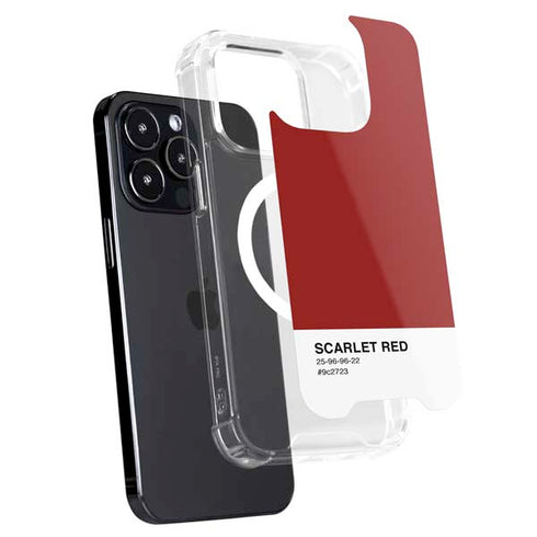 Scarlet Red iPhone 15 Pro MagSafe Case