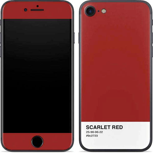 Scarlet Red iPhone 7 Skin