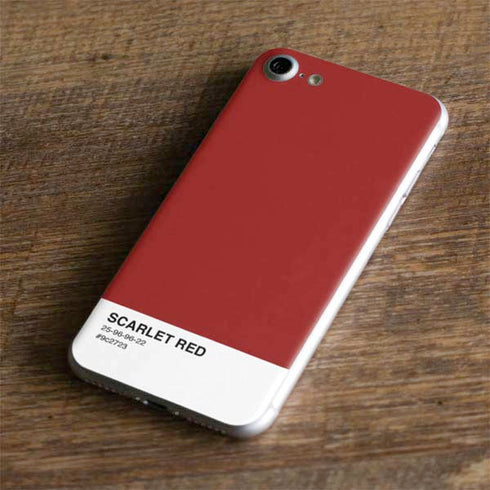 Scarlet Red iPhone 7 Skin