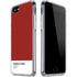 Scarlet Red iPhone SE (2nd & 3rd Gen) Clear Case