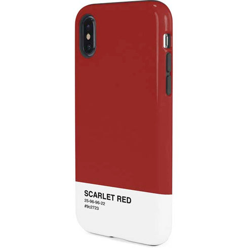 Scarlet Red iPhone X Pro Case