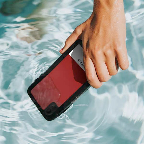 Scarlet Red iPhone XR Waterproof Case