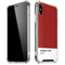 Scarlet Red iPhone XS Max Clear Case