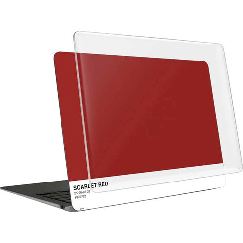 Scarlet Red MacBook Air 13in (2020) Case plus Skin