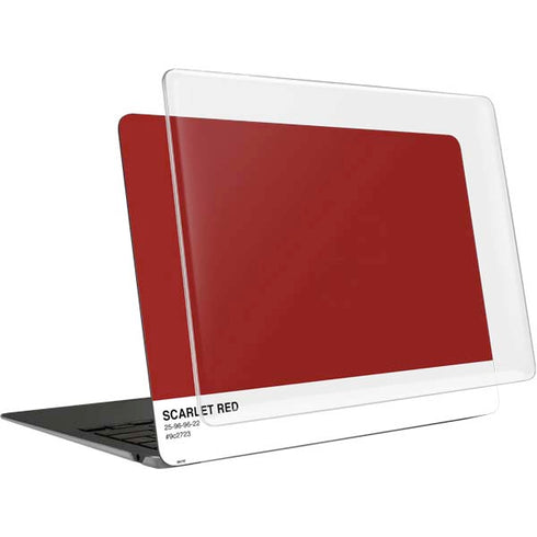 Scarlet Red MacBook Air 13in M1 (2021) Case plus Skin