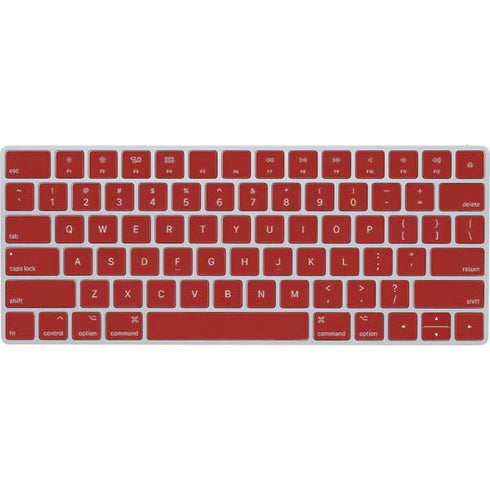 Scarlet Red Magic Keyboard Skin