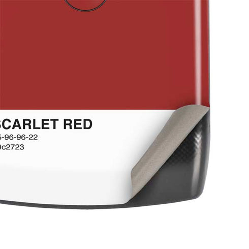 Scarlet Red Motorola RAZR Skin