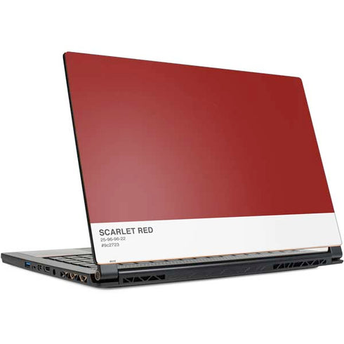 Scarlet Red MSI GS65 Stealth Laptop Skin