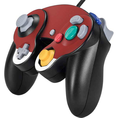 Scarlet Red Nintendo GameCube Controller Skin