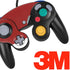 Scarlet Red Nintendo GameCube Controller Skin