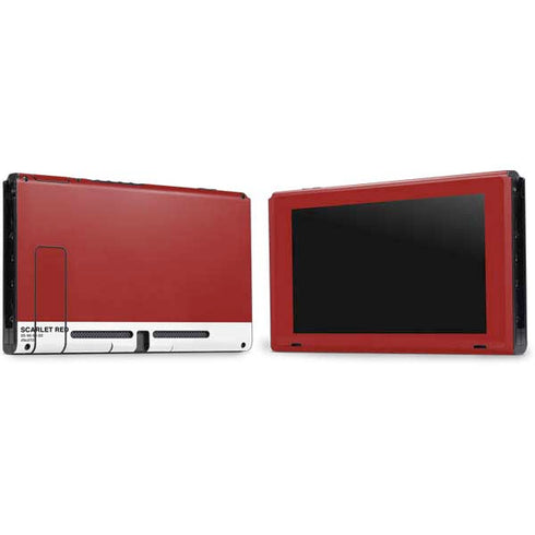 Scarlet Red Nintendo Switch Bundle Skin