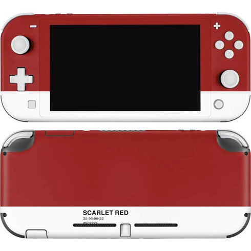 Scarlet Red Nintendo Switch Lite Skin
