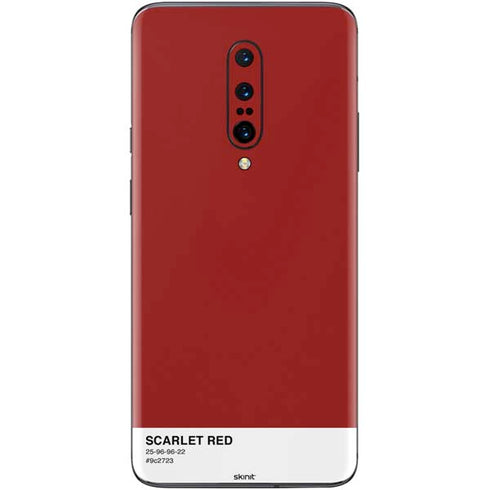 Scarlet Red OnePlus 7 Pro Skin