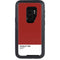 Scarlet Red Otterbox Defender Galaxy Skin