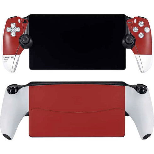 Scarlet Red PlayStation Portal Remote Player Skin