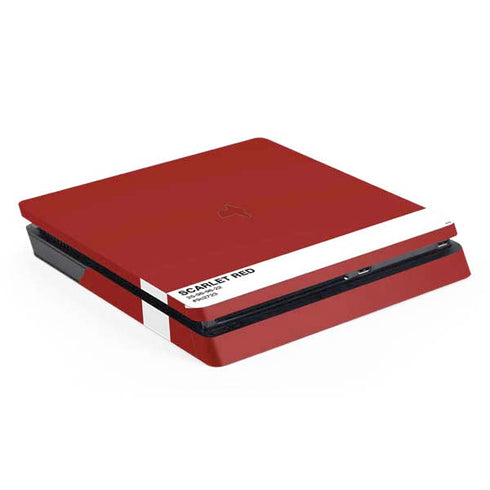 Scarlet Red PS4 Slim Skin