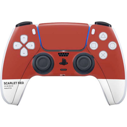 Scarlet Red PS5 Controller Skin