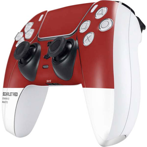 Scarlet Red PS5 Controller Skin