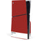 Scarlet Red PS5 Slim Disk Console Skin
