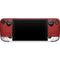 Scarlet Red Steam Deck Handheld Gaming Computer Skin
