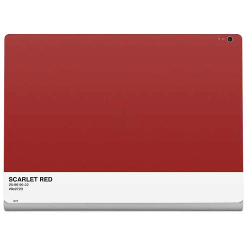 Scarlet Red Surface Book 2 13.5in Skin