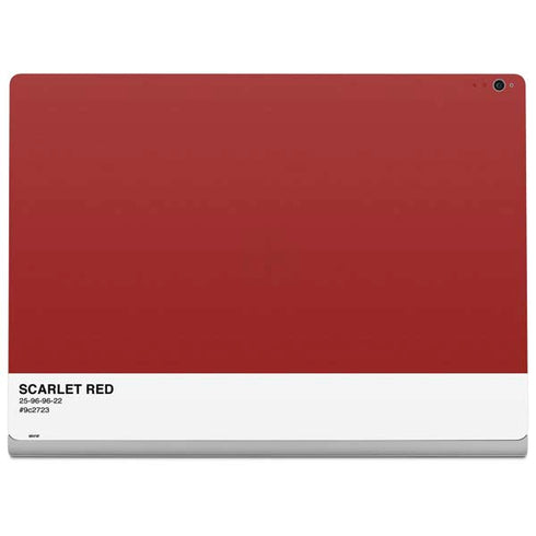 Scarlet Red Surface Book 2 15in Skin