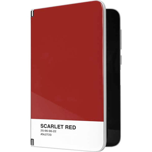 Scarlet Red Surface Duo Skin