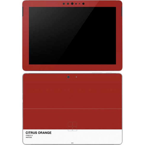 Scarlet Red Surface Go Skin