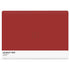 Scarlet Red Surface Laptop 2 Skin