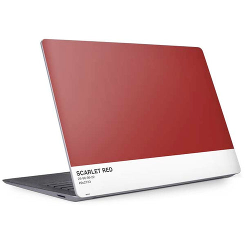 Scarlet Red Surface Laptop 3 13.5in Skin