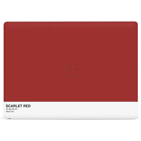 Scarlet Red Surface Laptop 3 13.5in Skin