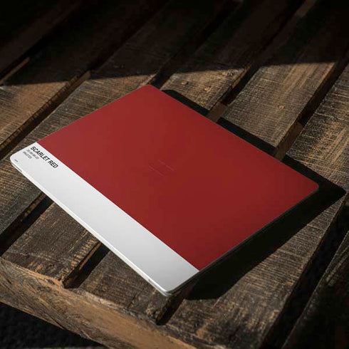 Scarlet Red Surface Laptop 3 13.5in Skin
