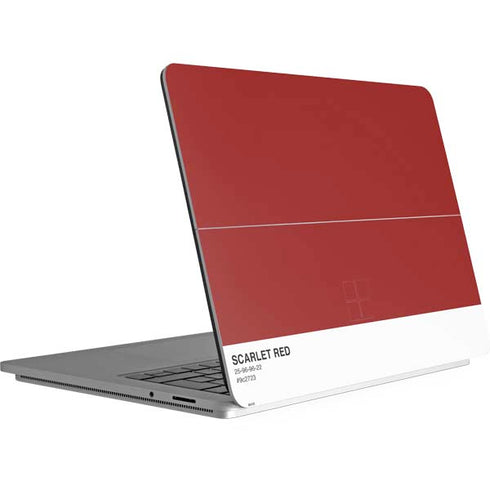 Scarlet Red Surface Laptop Studio Skin